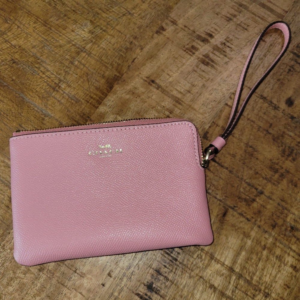 Coach Pink Wristlet